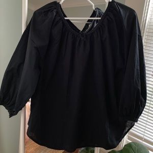 Everlane Air Ruched Blouse